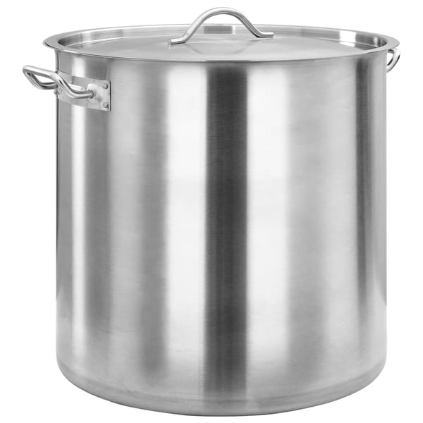 vidaXL suppegryde 98 l 50 x 50 cm rustfrit stål
