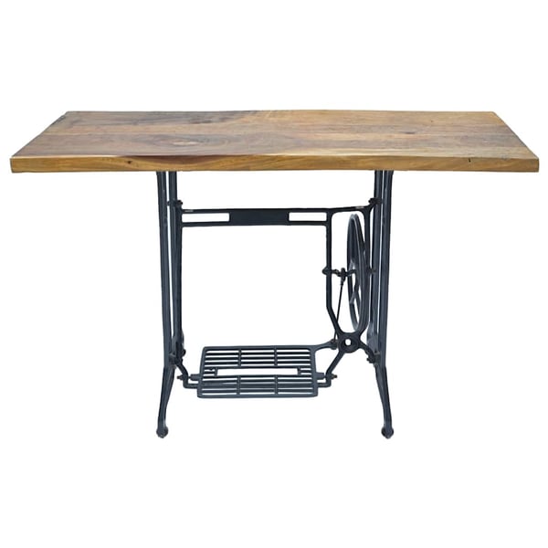 vidaXL konsolbord med symaskinebase 110 x 40 x 75 cm