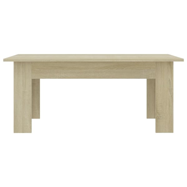 vidaXL Sofabord sonoma eik 100x60x42 cm konstruert tre change2