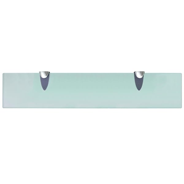 vidaXL svævehylde 2 stk. 50 x 10 cm 8 mm glas
