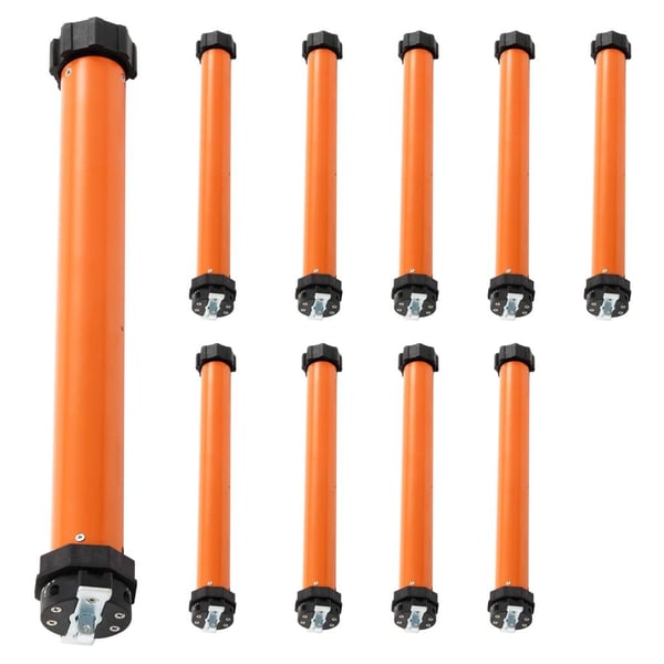 vidaXL rørmotorer 10 stk. 10 Nm