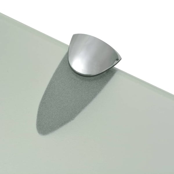 vidaXL Flytende hyller 2 stk glass 90x20 cm 8 mm