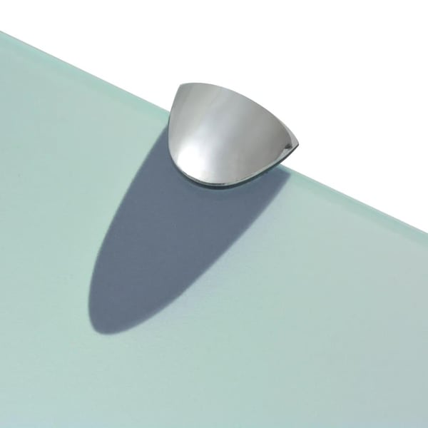 vidaXL svævehylder 2 stk. 100 x 10 cm 8 mm glas