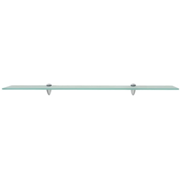 vidaXL Flytende hyller 2 stk glass 90x20 cm 8 mm