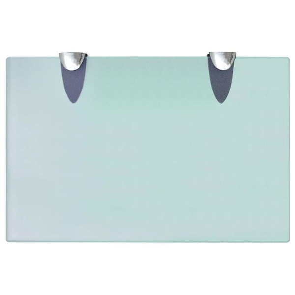 vidaXL svævehylde 2 stk. 30 x 20 cm 8 mm glas