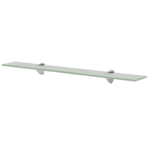 vidaXL svævehylder 2 stk. 70 x 20 cm 8 mm glas
