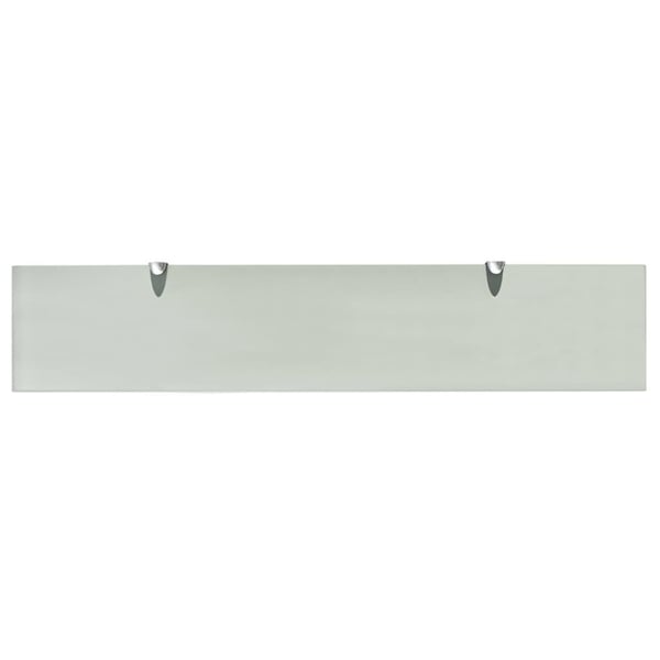 vidaXL svævehylder 2 stk. 100 x 20 cm 8 mm glas