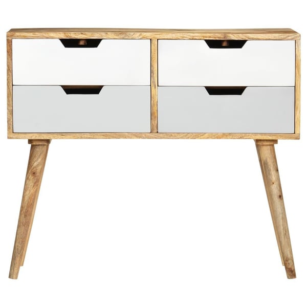 vidaXL Skänk 85x40x71 cm massivt mangoträ
