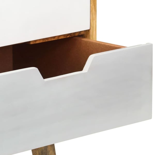 vidaXL Skänk 85x40x71 cm massivt mangoträ