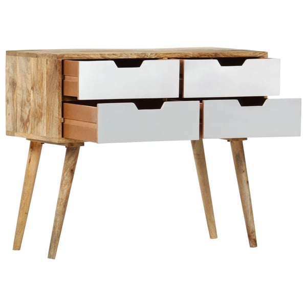 vidaXL Skänk 85x40x71 cm massivt mangoträ