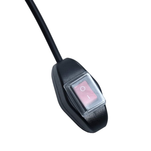 vidaXL Manuell uttrekkbar markise med LED 300x250 cm antrasitt