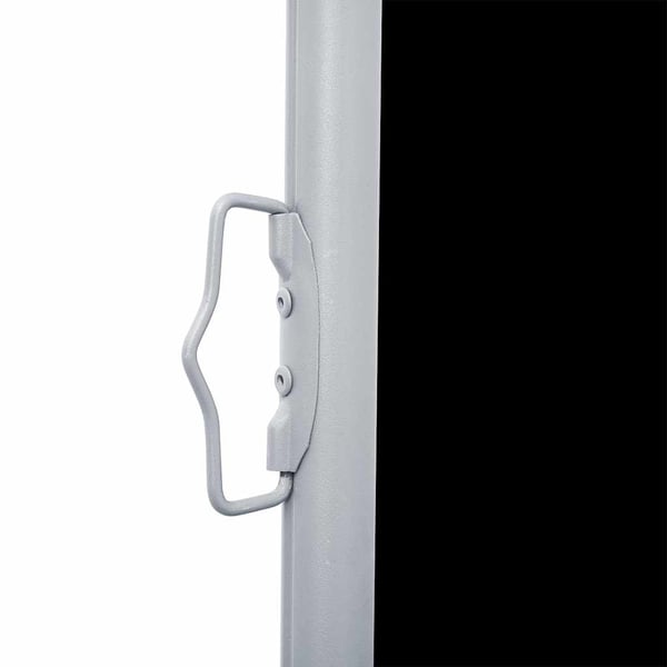 vidaXL sammenrullelig sidemarkise 120 x 600 cm sort