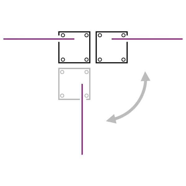 vidaXL Uttrekkbar sidemarkise 140x1000 cm kremhvit