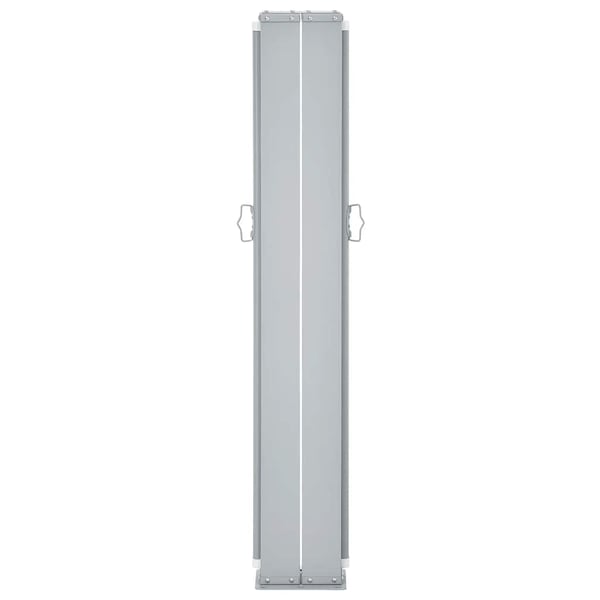 vidaXL Uttrekkbar sidemarkise 120x600 cm brun