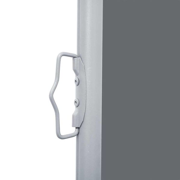 vidaXL sammenrullelig sidemarkise 120 x 600 cm antracitgrå