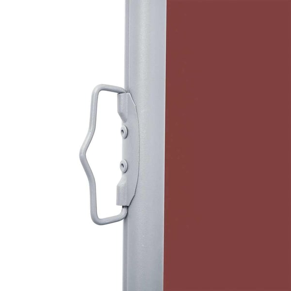 vidaXL Uttrekkbar sidemarkise 140x1000 cm brun
