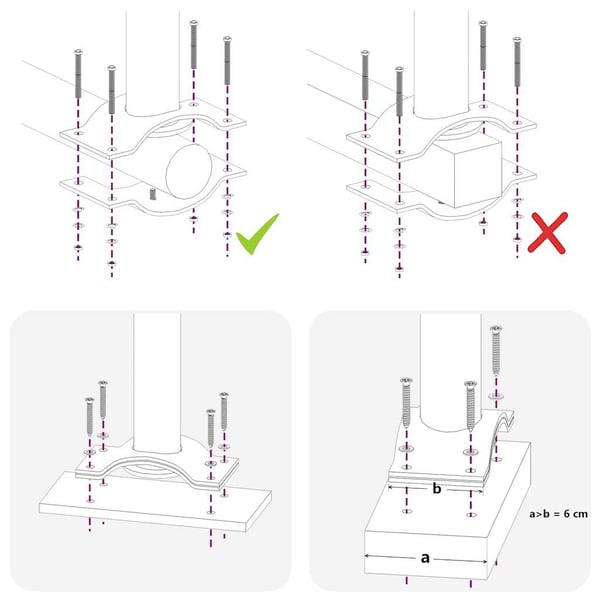vidaXL Uttrekkbar sidemarkise 140 x 300 cm brun
