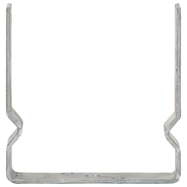 vidaXL Gjerdespyd 12 stk sølv 14x6x15 cm galvanisert stål