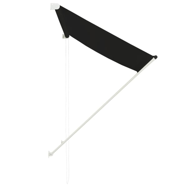 vidaXL Uttrekkbar markise 100x150 cm antrasitt