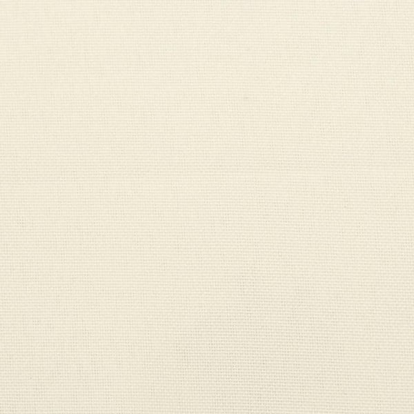 vidaXL hynder til havestol 2 stk. 50x50x3 cm oxfordstof cremefarvet