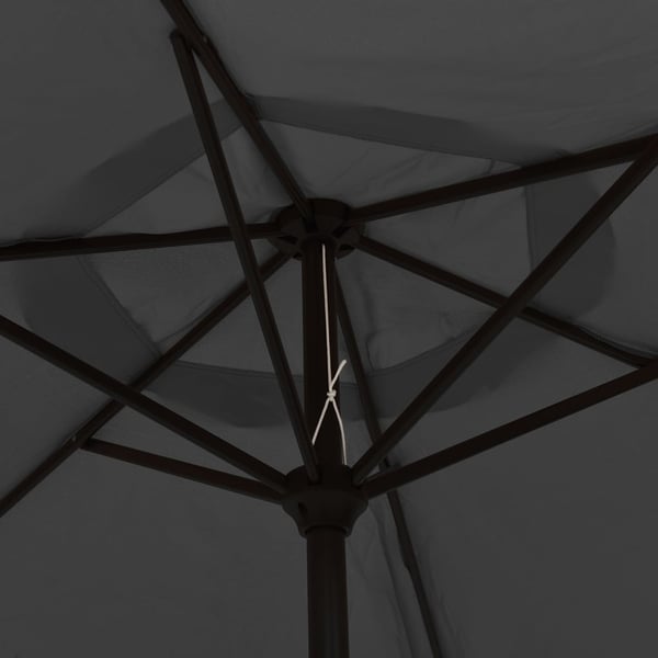 vidaXL Parasoll antrasitt 200x224 cm aluminium