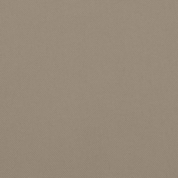 vidaXL hynde til havebænk 100x50x3 cm oxfordstof gråbrun