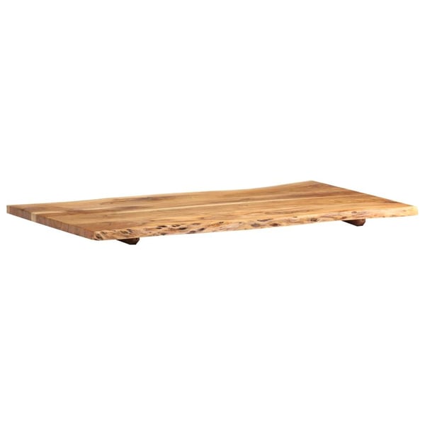 vidaXL Bordplate heltre akasie 100x(50-60)x2,5 cm