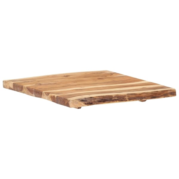 vidaXL Bordplate heltre akasie 58x(50-60)x3,8 cm
