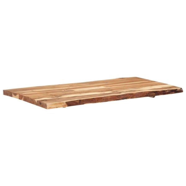 vidaXL Bordplate heltre akasie 118x(50-60)x3,8 cm