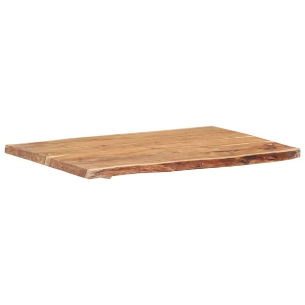 vidaXL Bordplate heltre akasie 100x(50-60)x3,8 cm