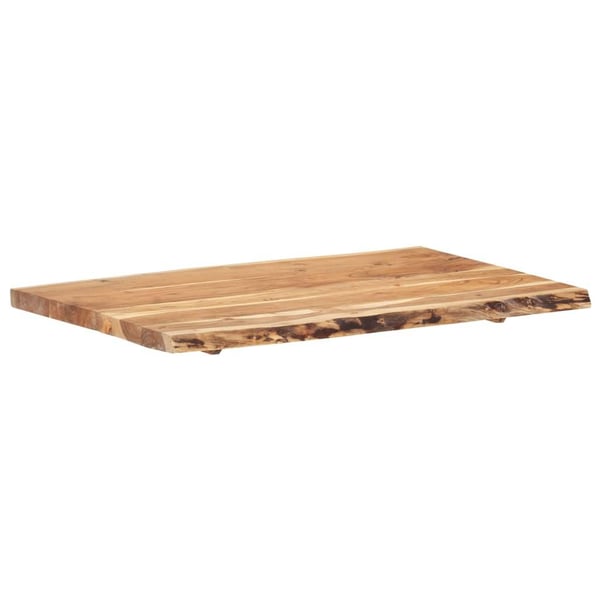 vidaXL Bordplate heltre akasie 100x(50-60)x3,8 cm
