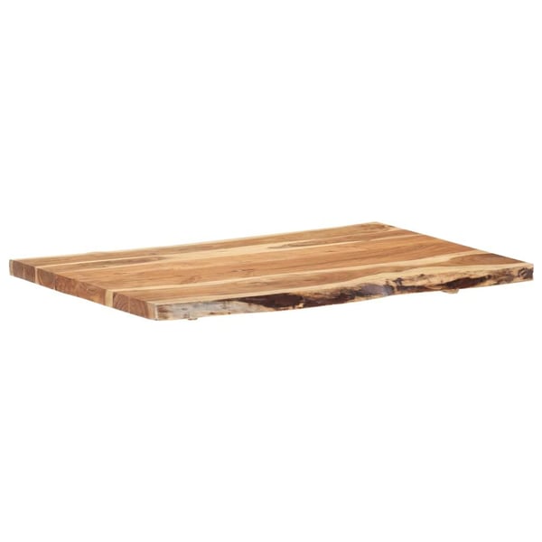vidaXL Bordplate heltre akasie 100x(50-60)x3,8 cm