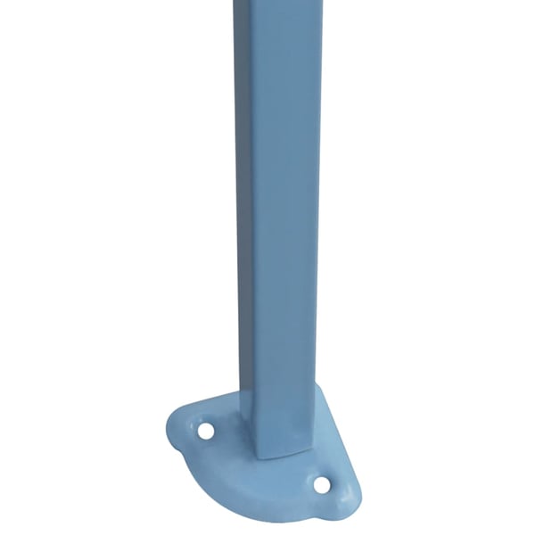 vidaXL festtelt med 3 vægge 291x413x315 cm foldbart hvid
