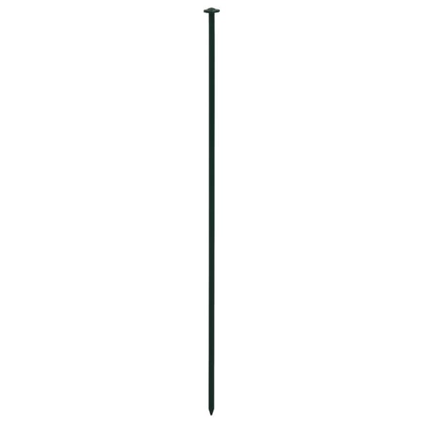 vidaXL Buet gjerdesett 77,3x26 cm grønn