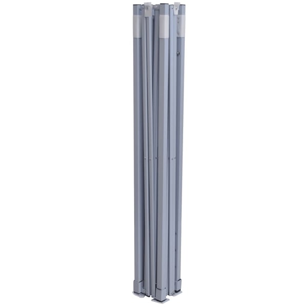 vidaXL Markise Hvit 3,5 x 2,5 m Metall