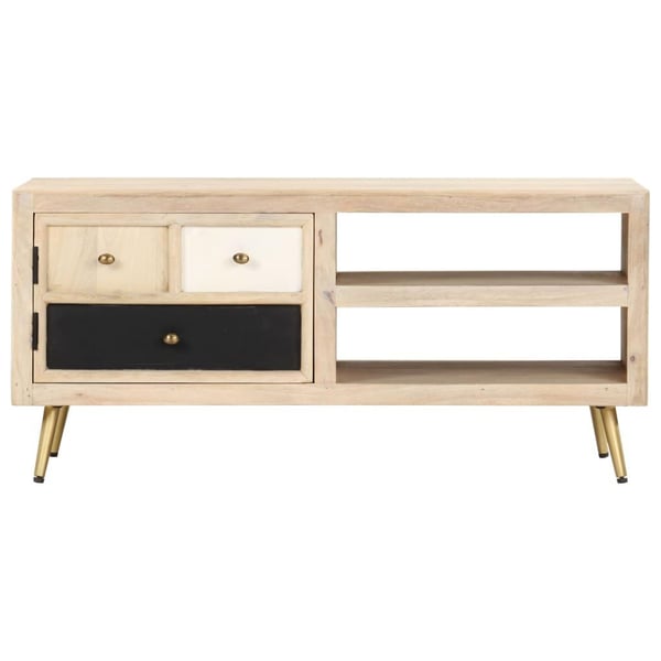 vidaXL Sofabord 90x45x40 cm heltre mango change2