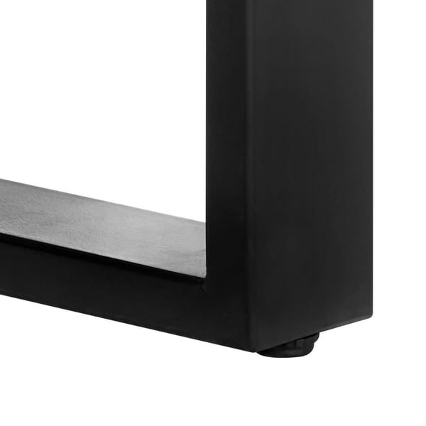 vidaXL Spisebord 160x80x75 cm gjenvunnet heltre