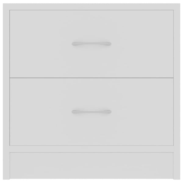 vidaXL sengeskabe 2 stk. 40 x 30 x 40 cm spånplade hvid