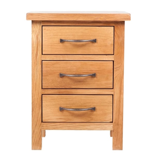 vidaXL Nattbord 2 stk 40x30x54 cm heltre eik