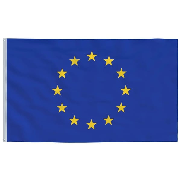 vidaXL Europaflag 90x150 cm