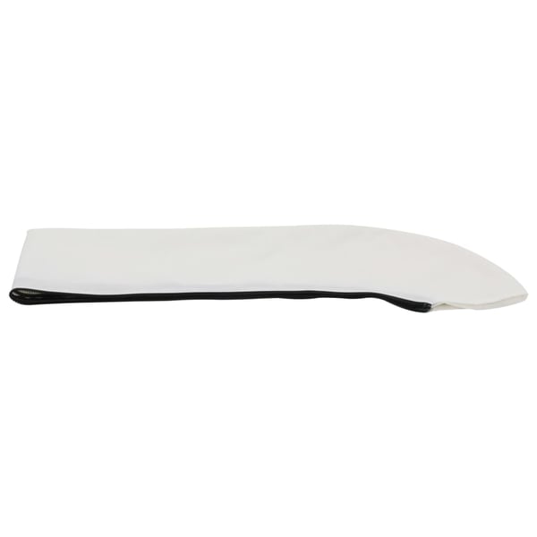vidaXL Biminitopp 3-buet hvit 183x160x137 cm