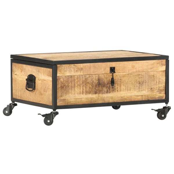 vidaXL Sofabord 70x50x33 cm heltre mango change2