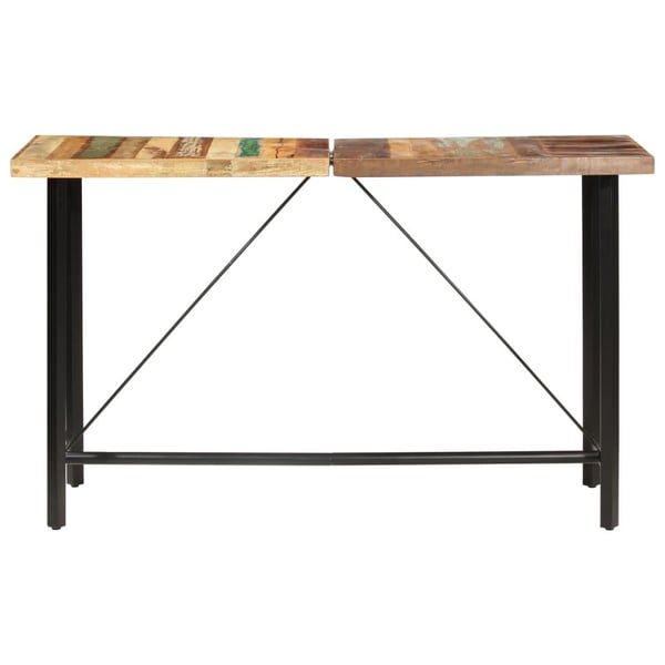 vidaXL Barbord 180x70x107 cm gjenvunnet heltre