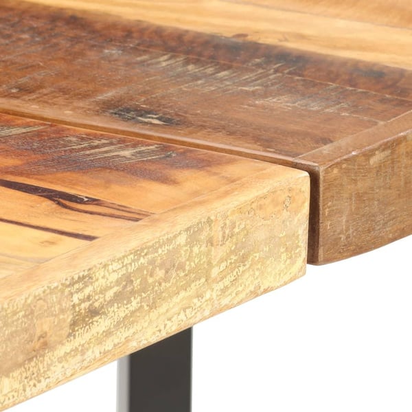 vidaXL Barbord 180x70x107 cm gjenvunnet heltre