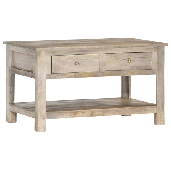 vidaXL sofabord 82x52x47 cm massivt mangotræ