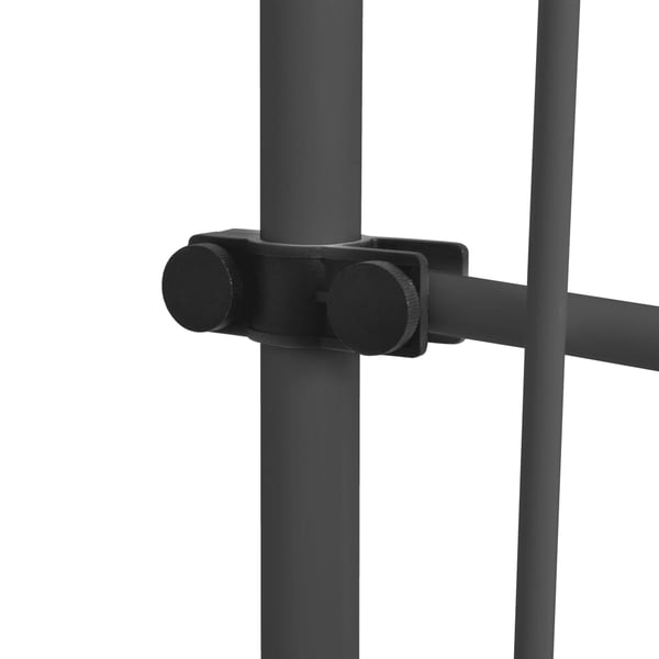 vidaXL Manuell uttrekkbar markise med LED 350 cm kremhvit