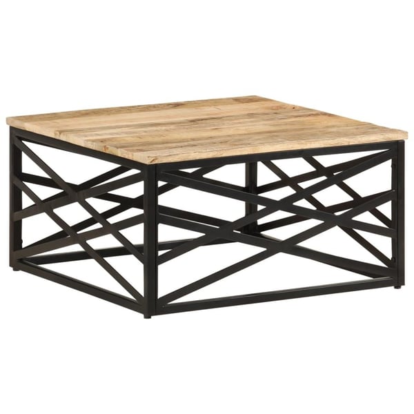 vidaXL Sofabord 68x68x35 cm heltre mango change2