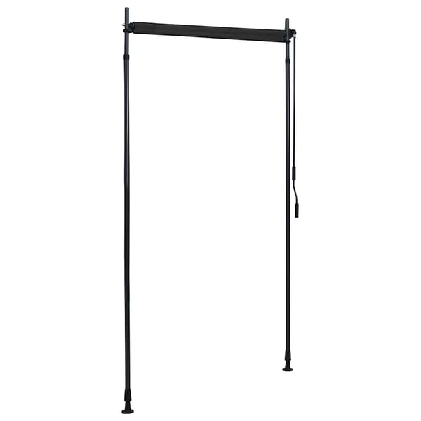 vidaXL Utendørs rullegardin 100x270 cm antrasitt