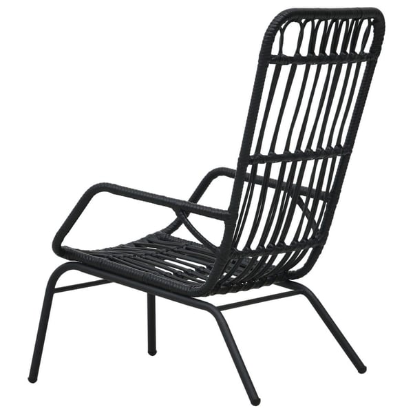 vidaXL havestol polyrattan sort