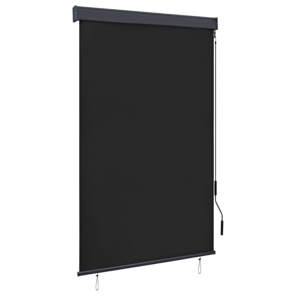 vidaXL udendørs rullegardin 120x250 cm antracitgrå